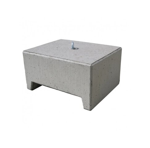 Cement Block Tent Anchor